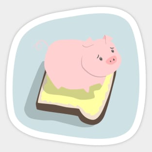 Ham sandwich Sticker